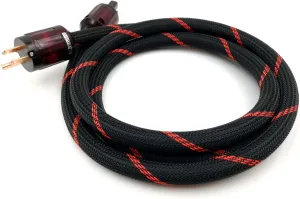 10 AWG Hi-End HiFi Audio Universal AC Power Cable Power Cord US Plug - 6.6FT (2M)