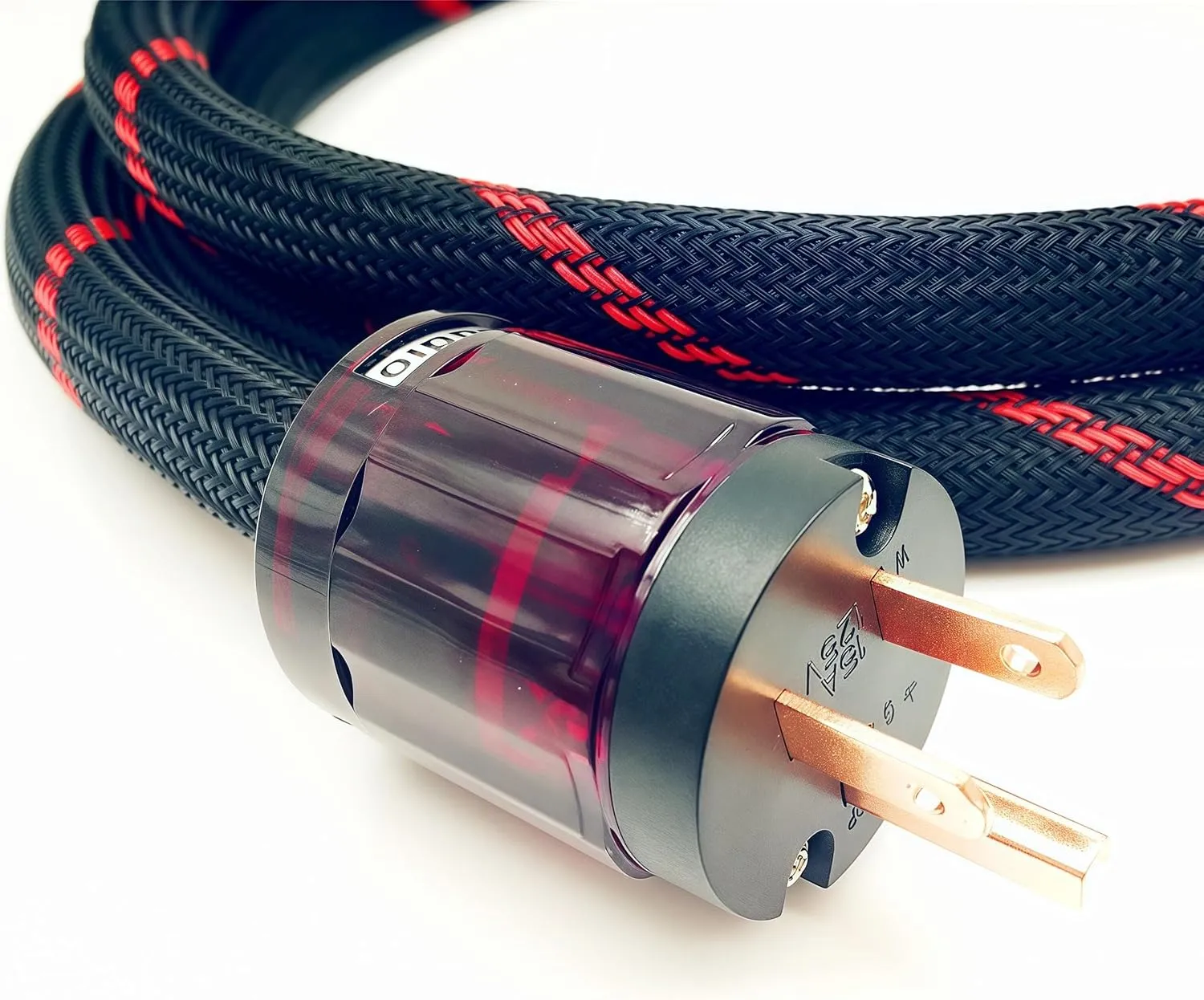 10 AWG Hi-End HiFi Audio Universal AC Power Cable Power Cord US Plug - 6.6FT (2M)