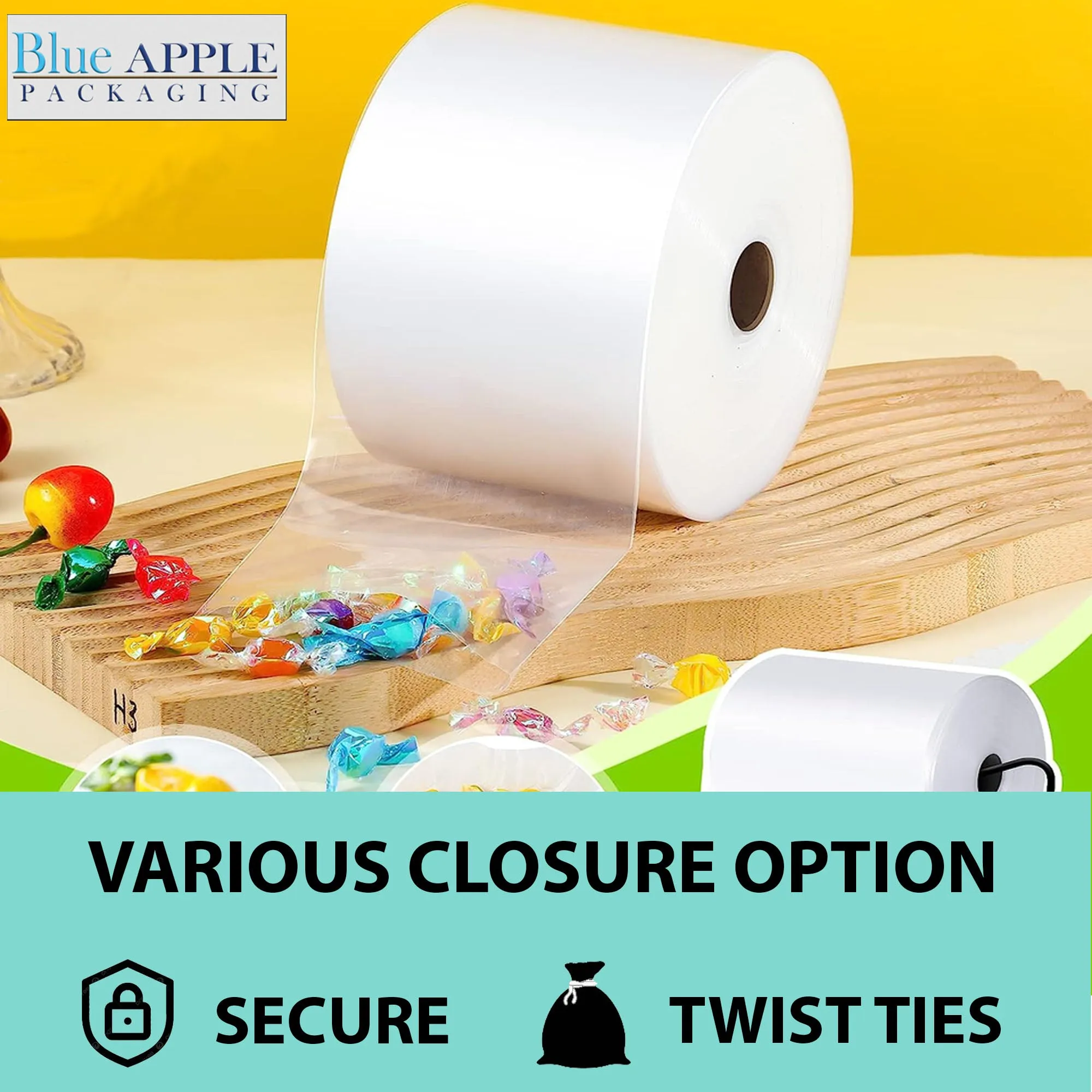 10 inch x 2900ft Poly Tubing Roll 1.5 Mil LDPE Low Density
