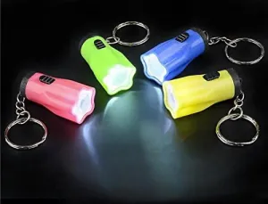 100 Star Mini Flashlight Key Chains Wholesale