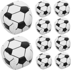 12-Piece Bean Bag Toss Game Set Soccer Bean Bags for Boys and Girls Preschool Activities Soft Corn Hole Games Family Fun