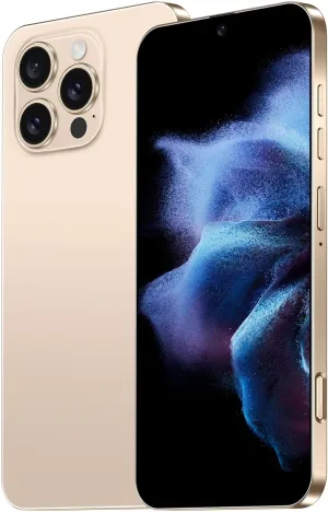 15 PROMAX 5G Unlocked Smartphone,12GB 512GB Fully Cell Phone for Android 14, 6.8" Unlocked Cell Phone, 6800mAh, 48MP 108MP Dual Camera/Dual SIM/Fingerprint Lock/Face (Desert Titanium)