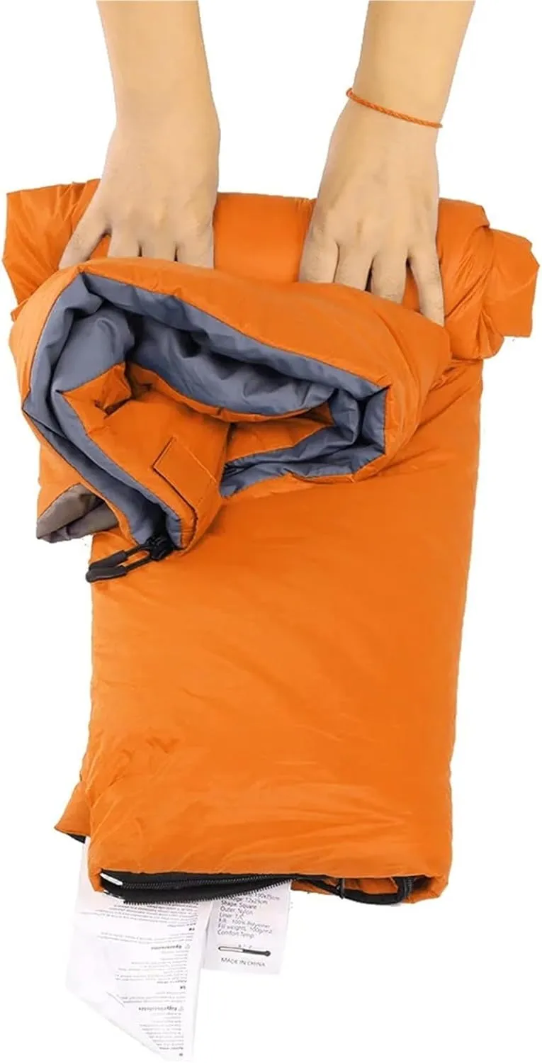 190 * 75cm Envelope Sleeping Bag Adult Camping Outdoor Mini Walking Beach Sleeping Bags Ultralight Travel Spring Autumn