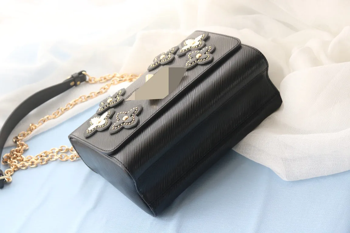 23*18*8cm flowers shoulder bag crossbody bags fashion women  2024 high quality