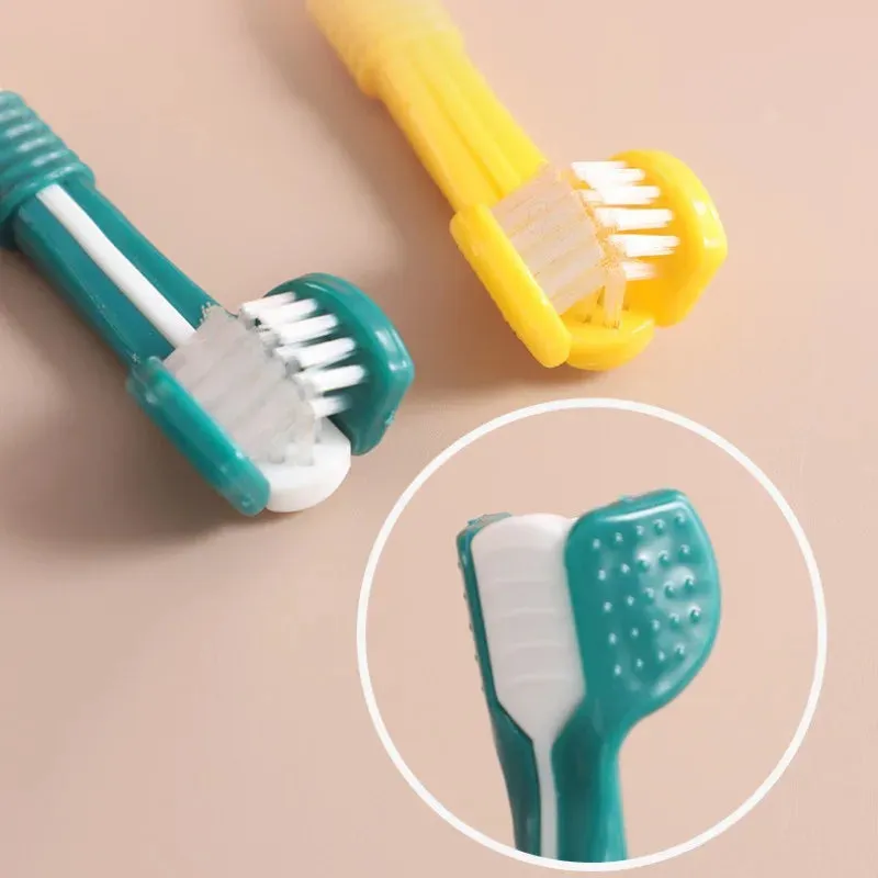 3-Sided Pet Toothbrush