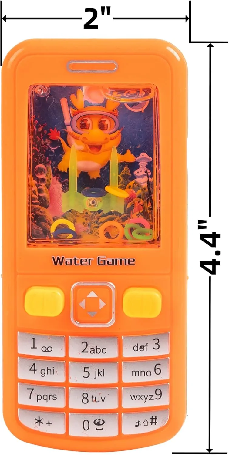 42 Pack Waterfuls Handheld Water Ring Toss Games- 90s Nostalgia Toys,Handheld Bubble Game,Small Toys,Mini Games,Pocket Games for Kids Birthday Party Favors/Gifts/Prizes (42)