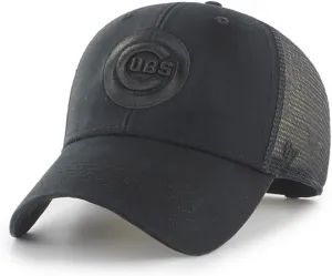 47 Brand MLB Unisex Black Team Logo Flagship MVP Mesh Trucker Adjustable Snapback Baseball Cap Adult One Size Fits All