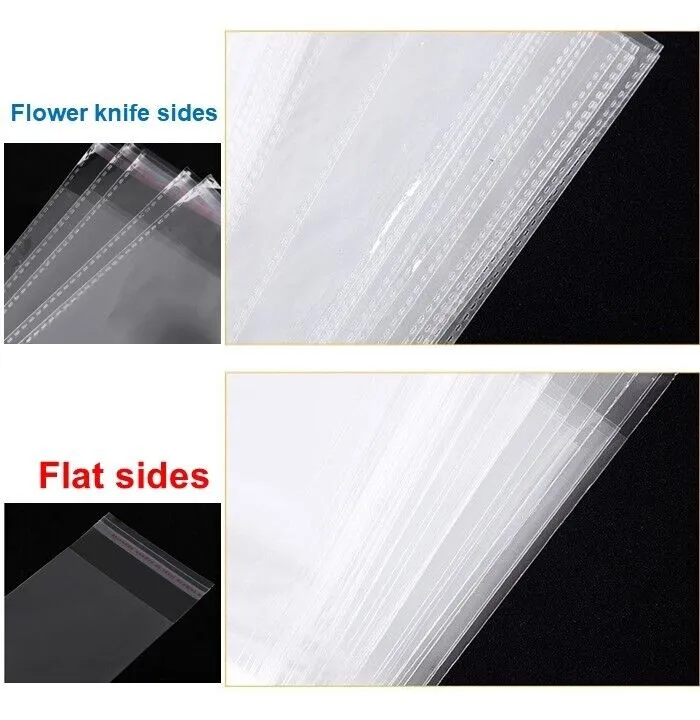 80 x 120mm   30mm Opp Cellophane Resealable Plastic Bags- Get The Best Clear Plastic Poly Bags