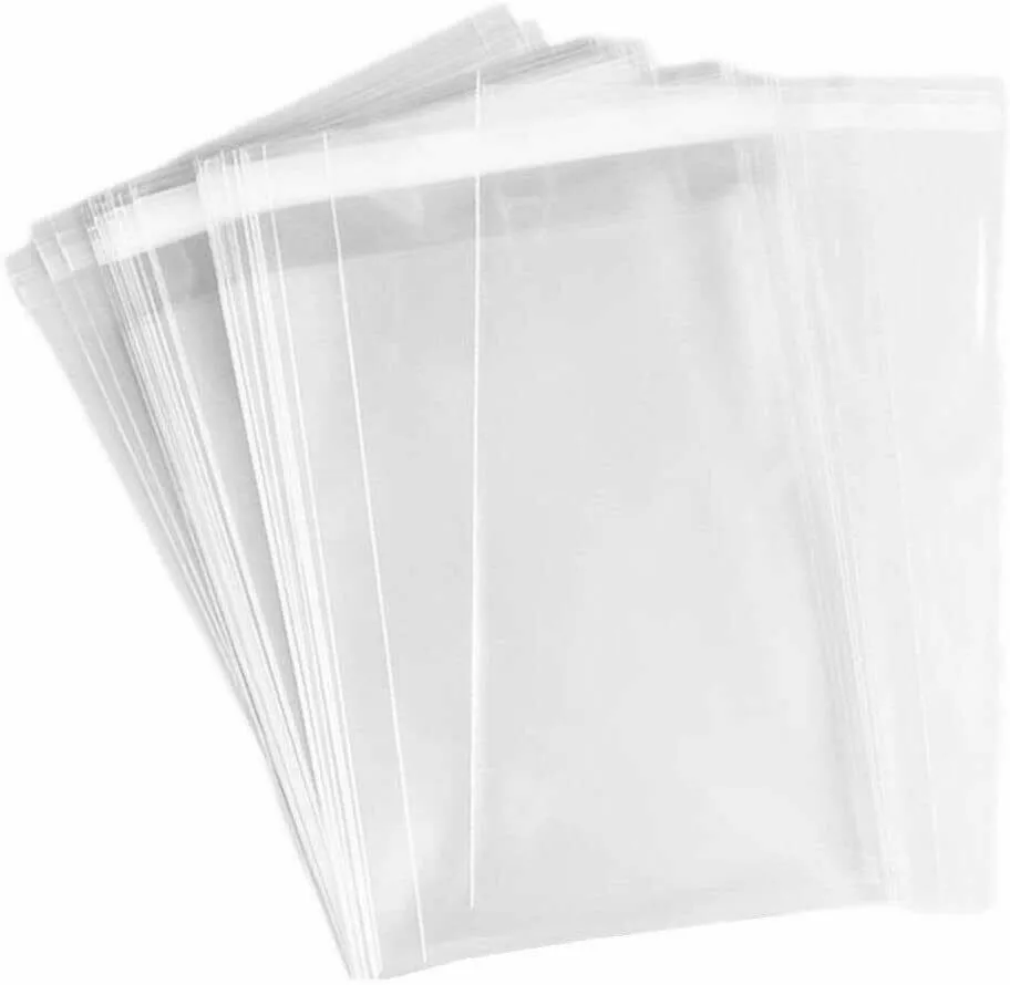 80 x 120mm   30mm Opp Cellophane Resealable Plastic Bags- Get The Best Clear Plastic Poly Bags