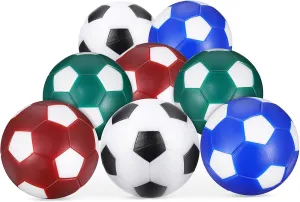 8Pcs Mini Foosball Replacement Balls Table Soccer Game Accessories for Party Favors and Soccer Themed Decorations