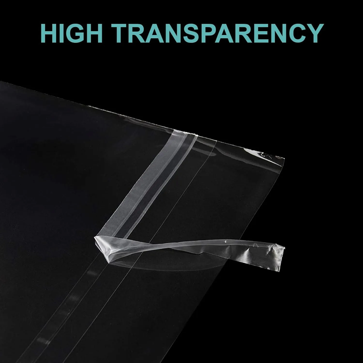 Acid-Free Picture Sleeves, 100 Pack Crystal Clear Storage Bags for 11x17 Art Prints, Pictures, Photos, Frame Mats (Bag Size: 11 3/7"x17 1/2")