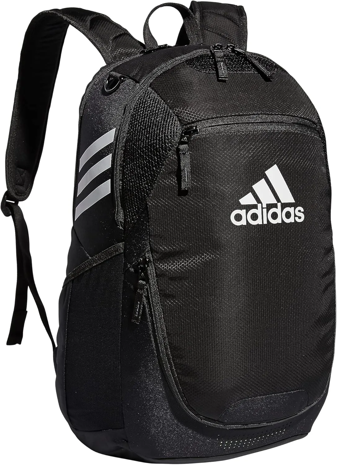 adidas Stadium Team Sports Backpack for Men and Women (36l) Durable Athletic Laptop Bag, Black/3.0, One Size