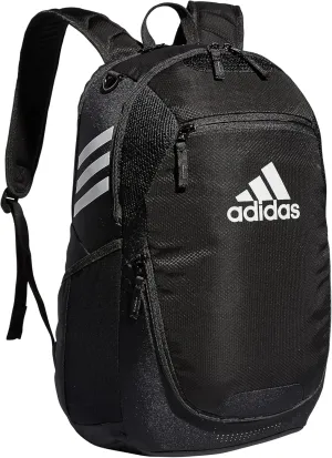 adidas Stadium Team Sports Backpack for Men and Women (36l) Durable Athletic Laptop Bag, Black/3.0, One Size