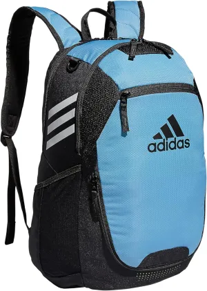 adidas Stadium Team Sports Backpack for Men and Women (36l) Durable Athletic Laptop Bag, Light Blue/3.0, One Size