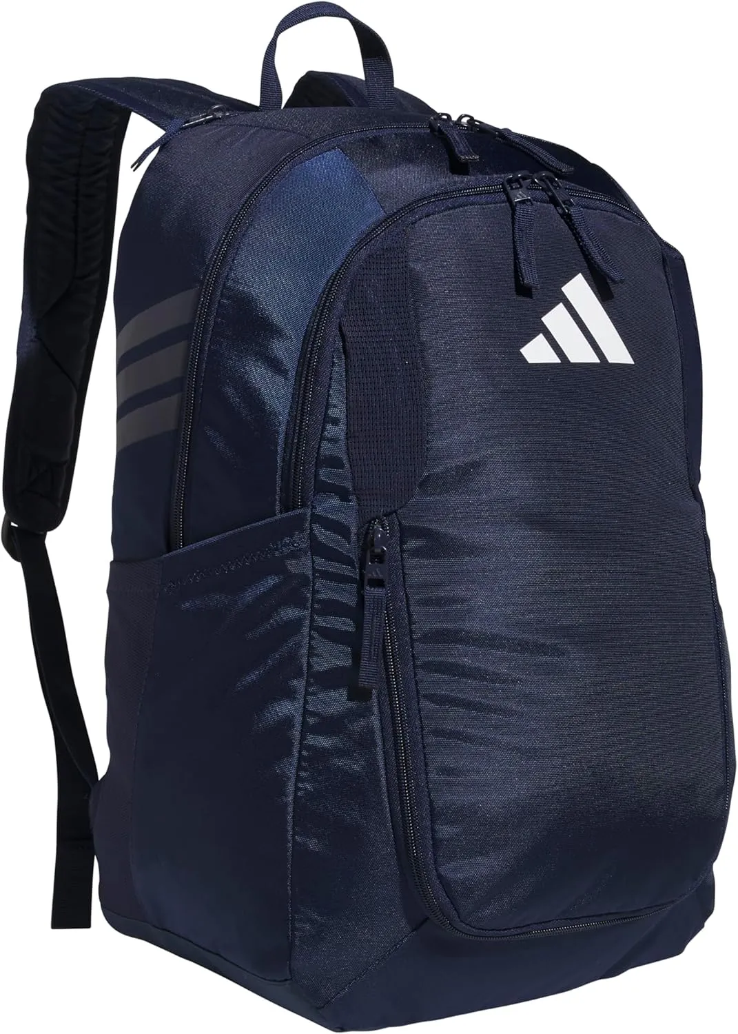 adidas Stadium Team Sports Backpack for Men and Women (36l) Durable Athletic Laptop Bag, Navy Blue 2/4.0, One Size