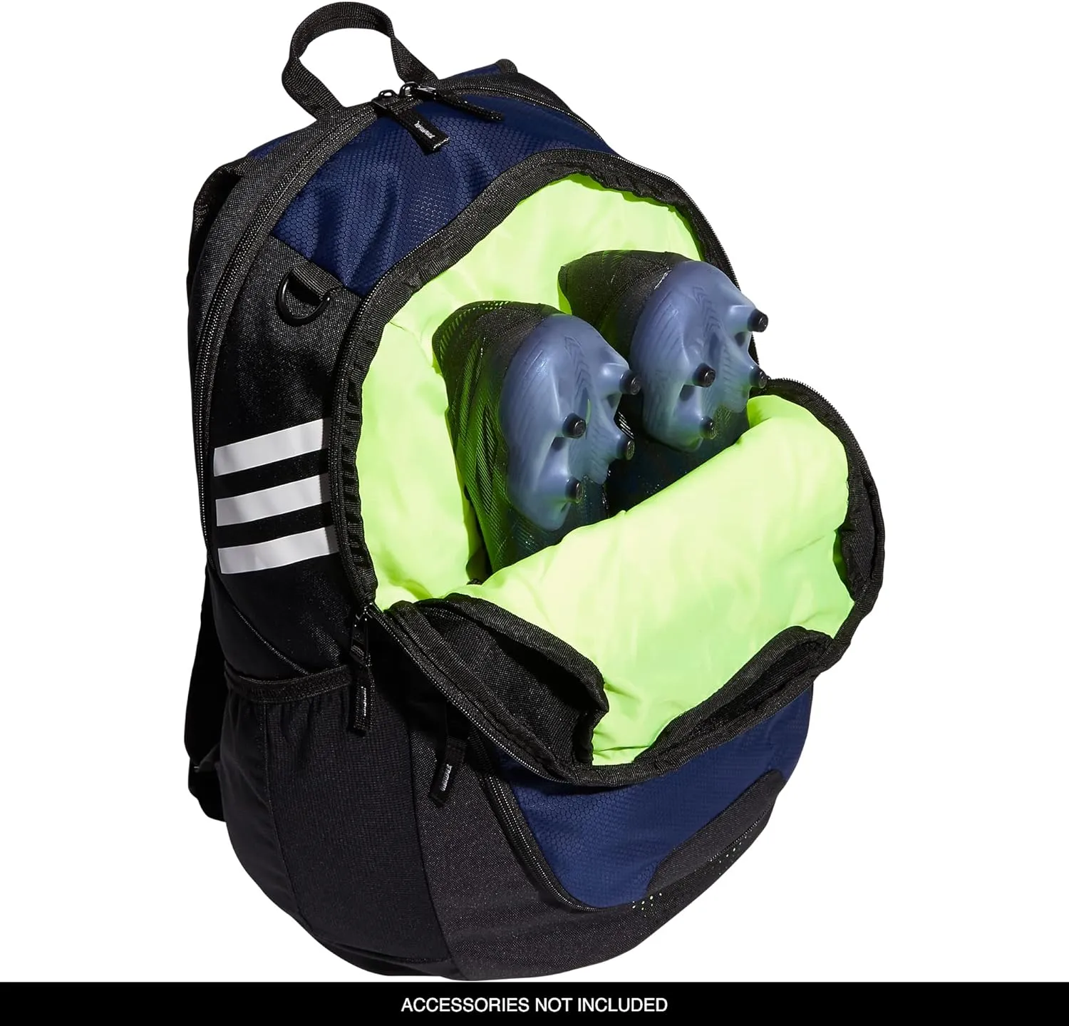 adidas Stadium Team Sports Backpack for Men and Women (36l) Durable Athletic Laptop Bag, Navy Blue/3.0, One Size
