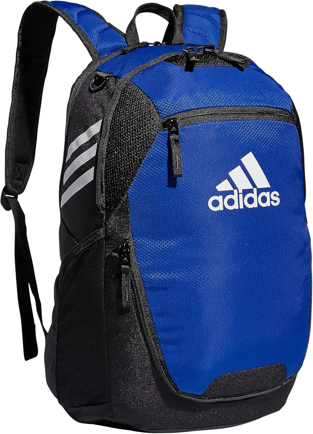 adidas Stadium Team Sports Backpack for Men and Women (36l) Durable Athletic Laptop Bag, Royal Blue/3.0, One Size