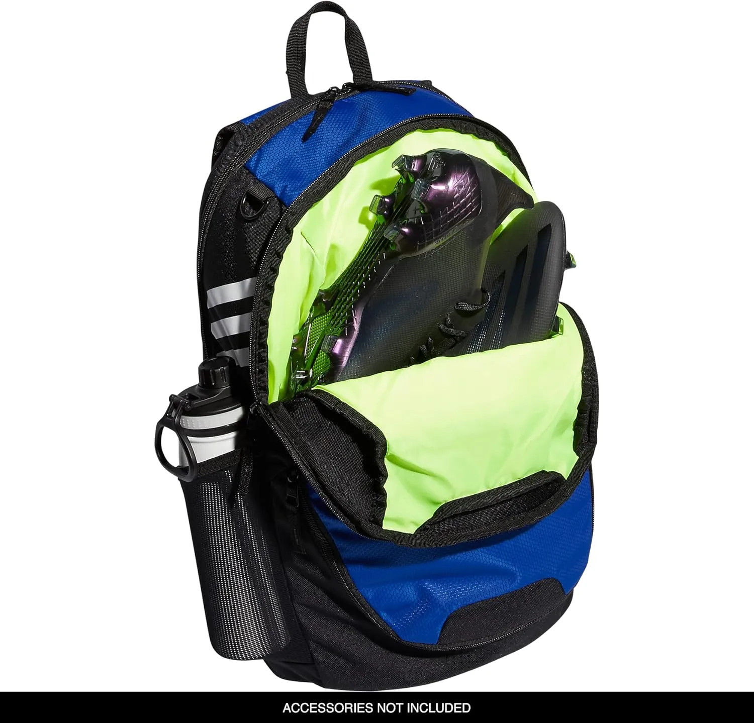 adidas Stadium Team Sports Backpack for Men and Women (36l) Durable Athletic Laptop Bag, Royal Blue/3.0, One Size