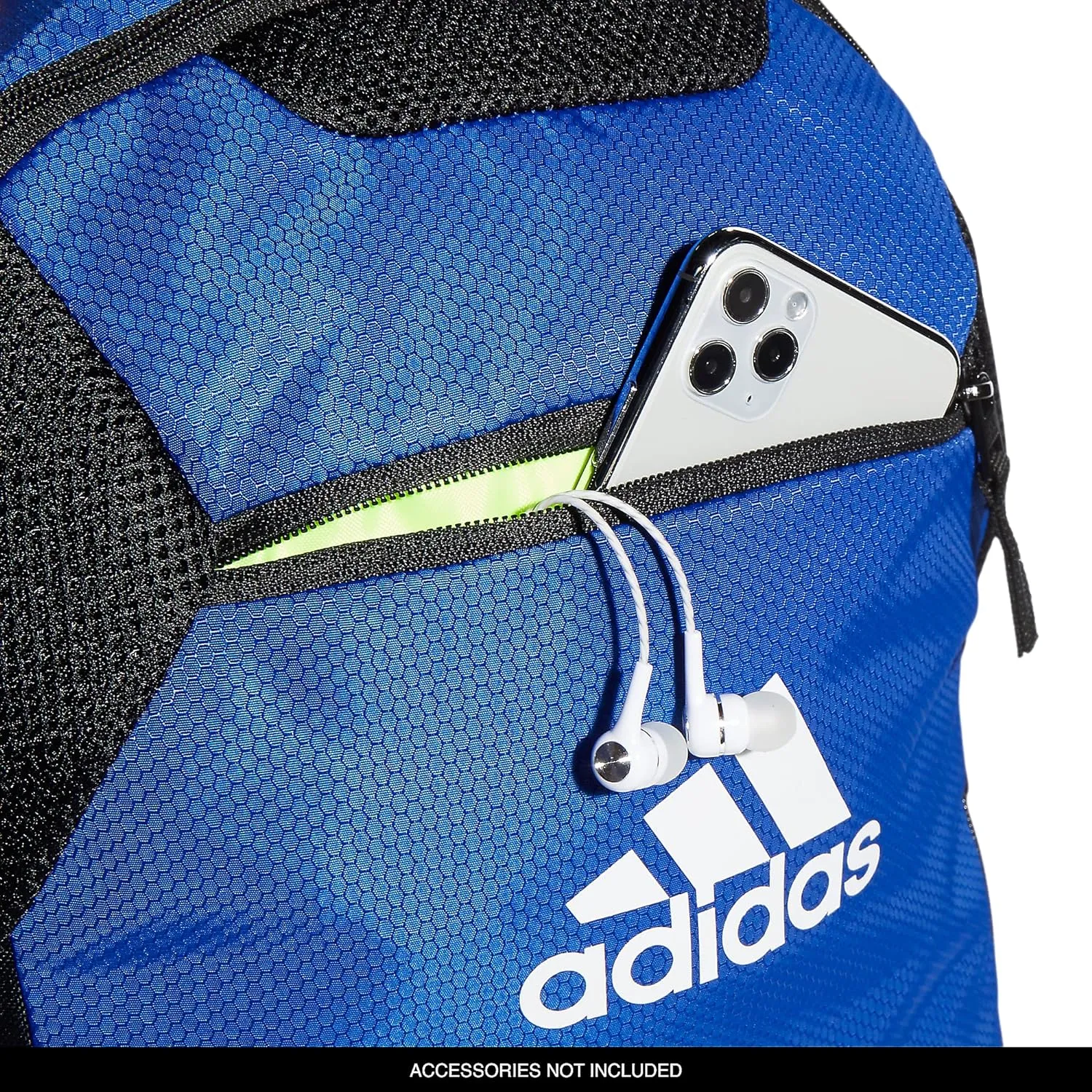 adidas Stadium Team Sports Backpack for Men and Women (36l) Durable Athletic Laptop Bag, Royal Blue/3.0, One Size