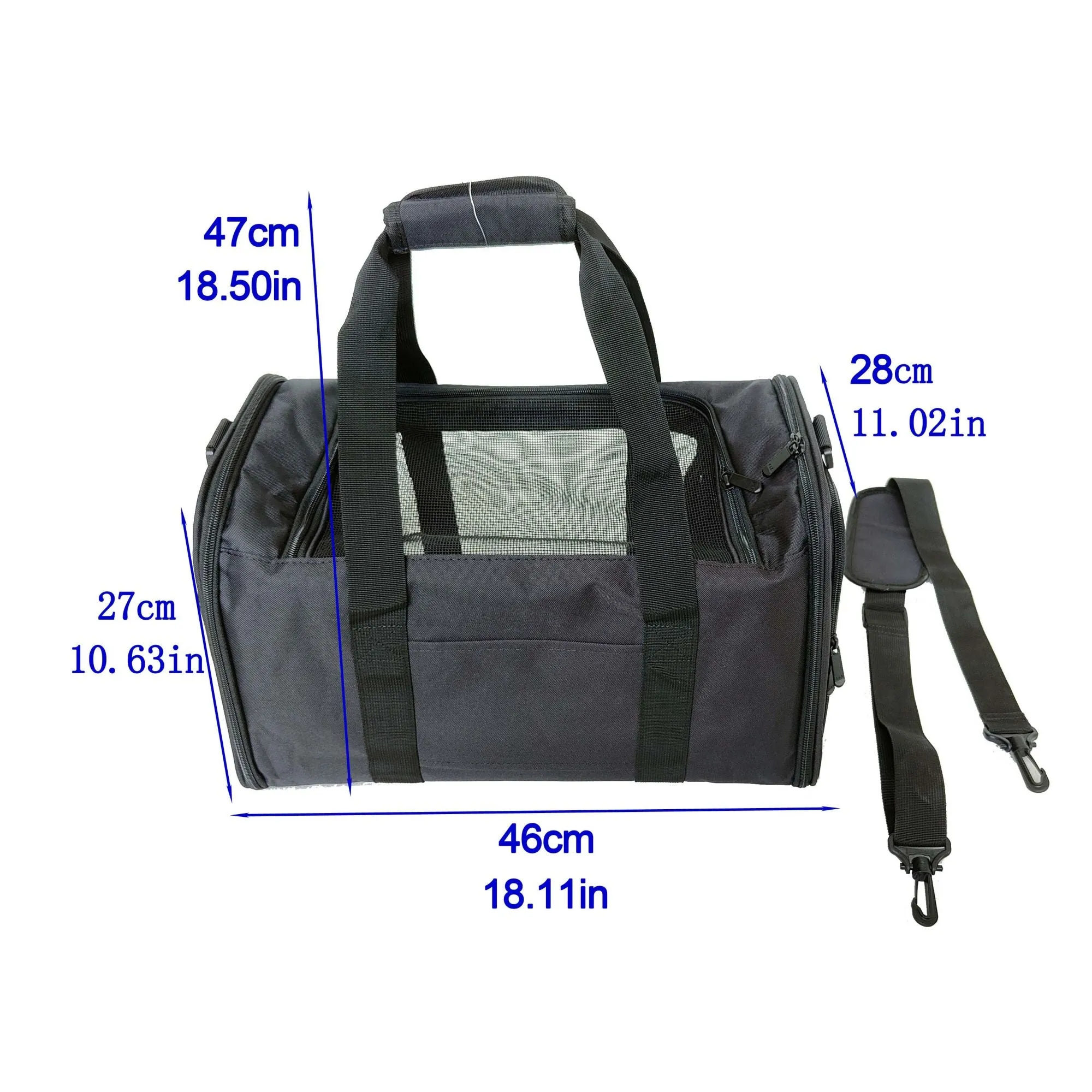 Airline Approved Soft-Sided Dog Bag - Travel Made Easy!