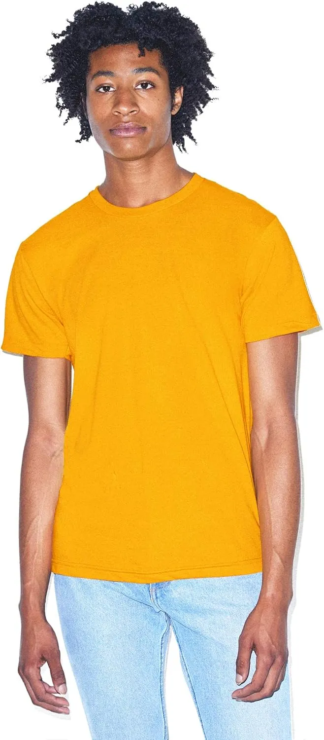 American Apparel Unisex Tri-Blend Track T-Shirt, Style GTR401, 2-Pack