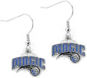 Aminco NBA Orlando Magic Logo Dangler Earrings
