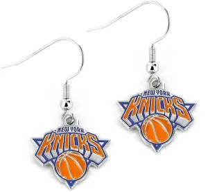 aminco NBA womens NBA Logo Dangler Earrings