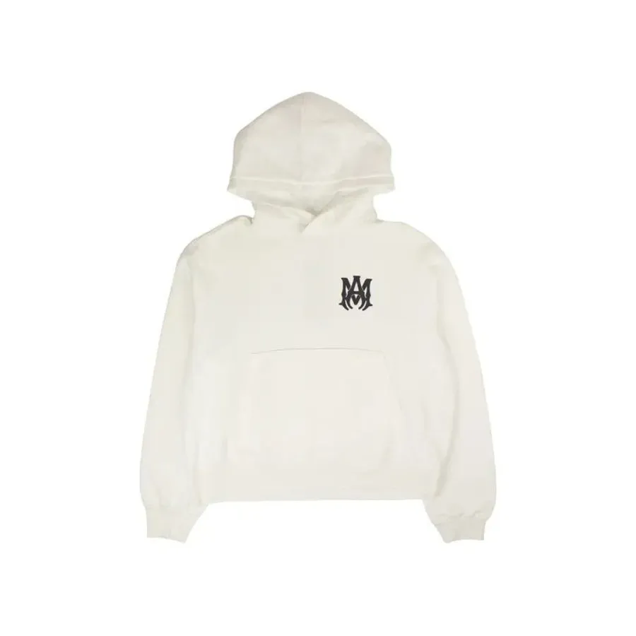 Amiri MA Core Logo Hoodie 'white'