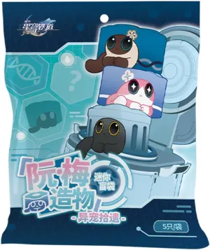 Anime Blind Bag, Cute Ruan Mei Creation Series Honkai Star Rail Mini Blind Bag for HSR Fans, Collectable Toys for Birthday Gifts (5 per Bag)