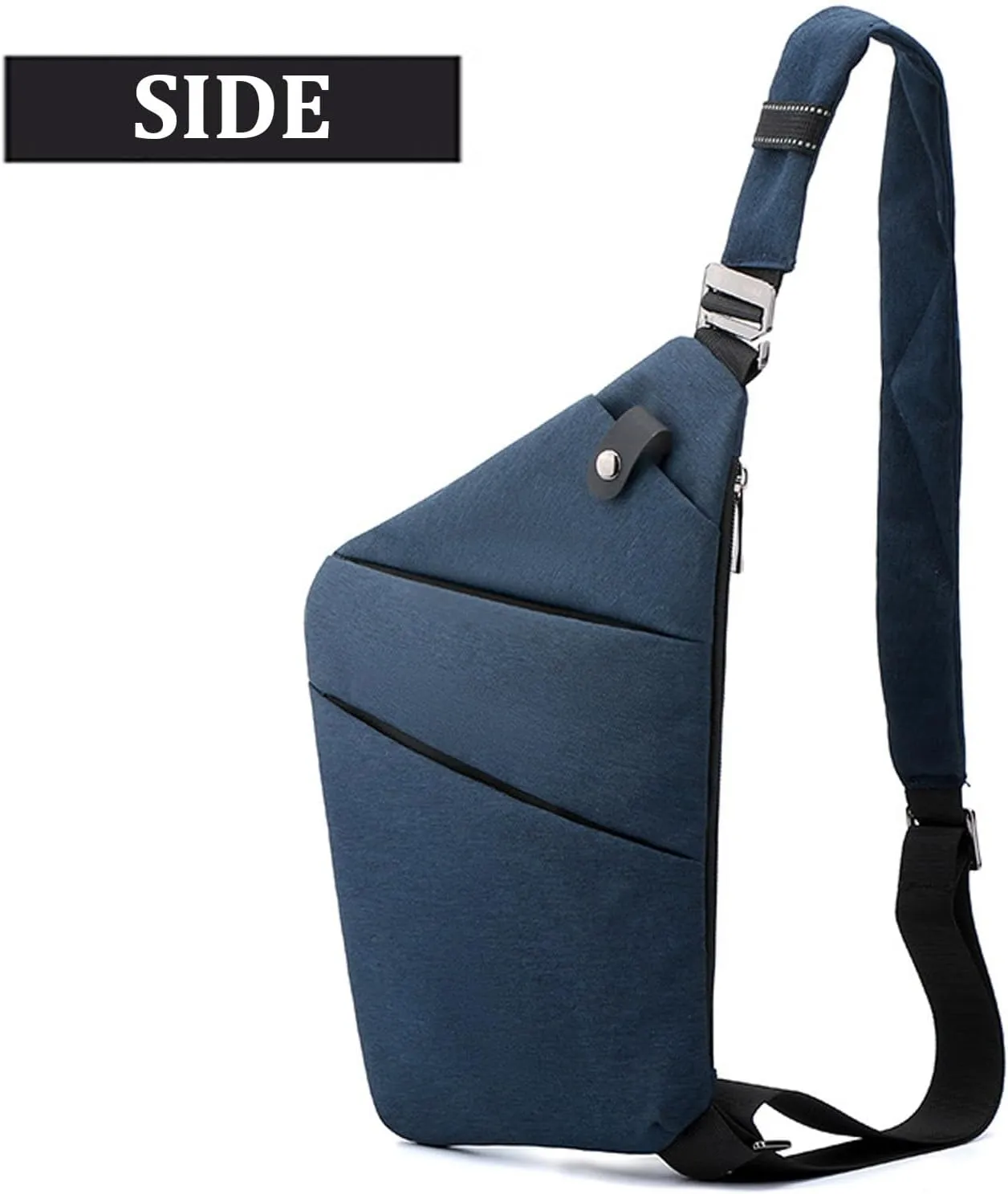 Anti Theft Travel Bag, Travel Purses Anti Theft Safe Slim Sling CrossBody Bag, Personal Flex Bag for Men&Women