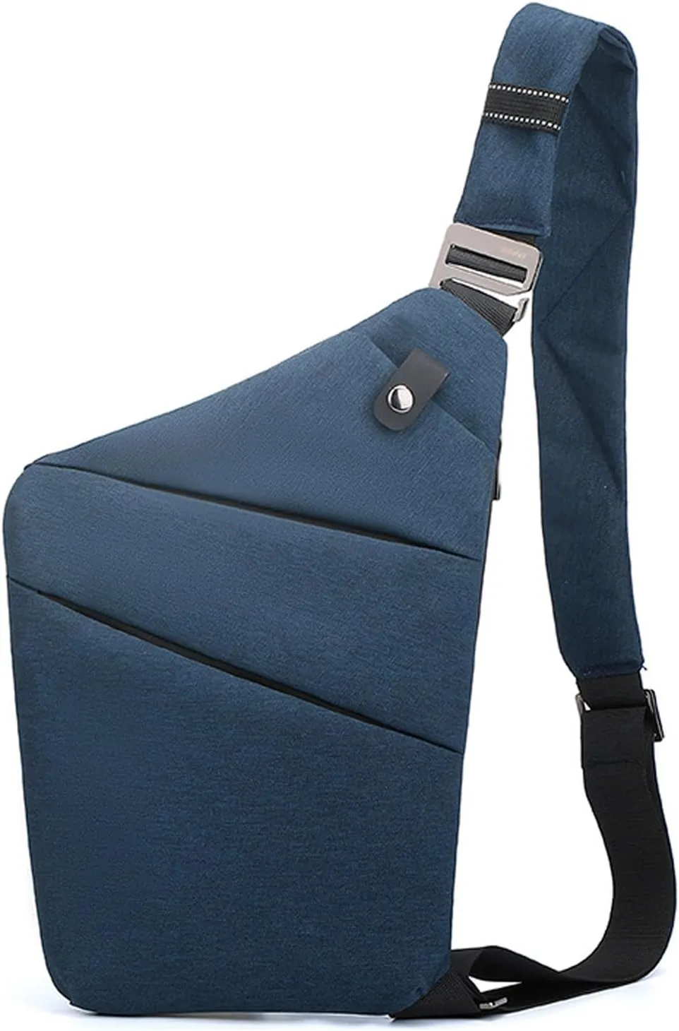 Anti Theft Travel Bag, Travel Purses Anti Theft Safe Slim Sling CrossBody Bag, Personal Flex Bag for Men&Women
