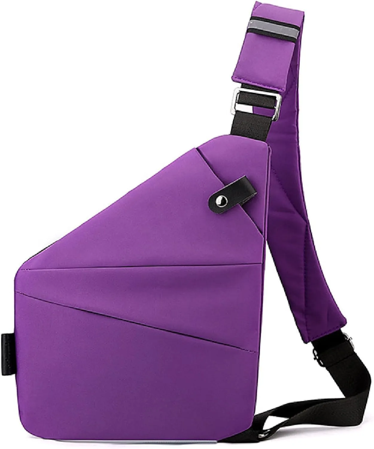 APLUSH Anti Theft Crossbody Travel Bags Slim Sling Bag with Adjustable Strap Multi-Pocket Shoulder Bag