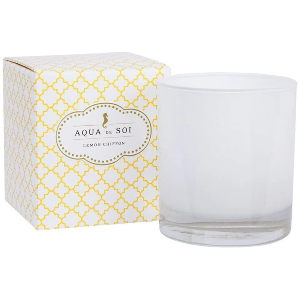 Aqua De Soi 11 oz. Tin Candle - Lemon Chiffon by The Soi Company