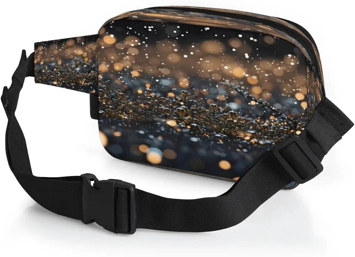 Art Vivid Beauty Pattern Fanny Packs for Women Men Waterproof Waist Bag with Adjustable Strap Belt Bag for Travel Running Hiking