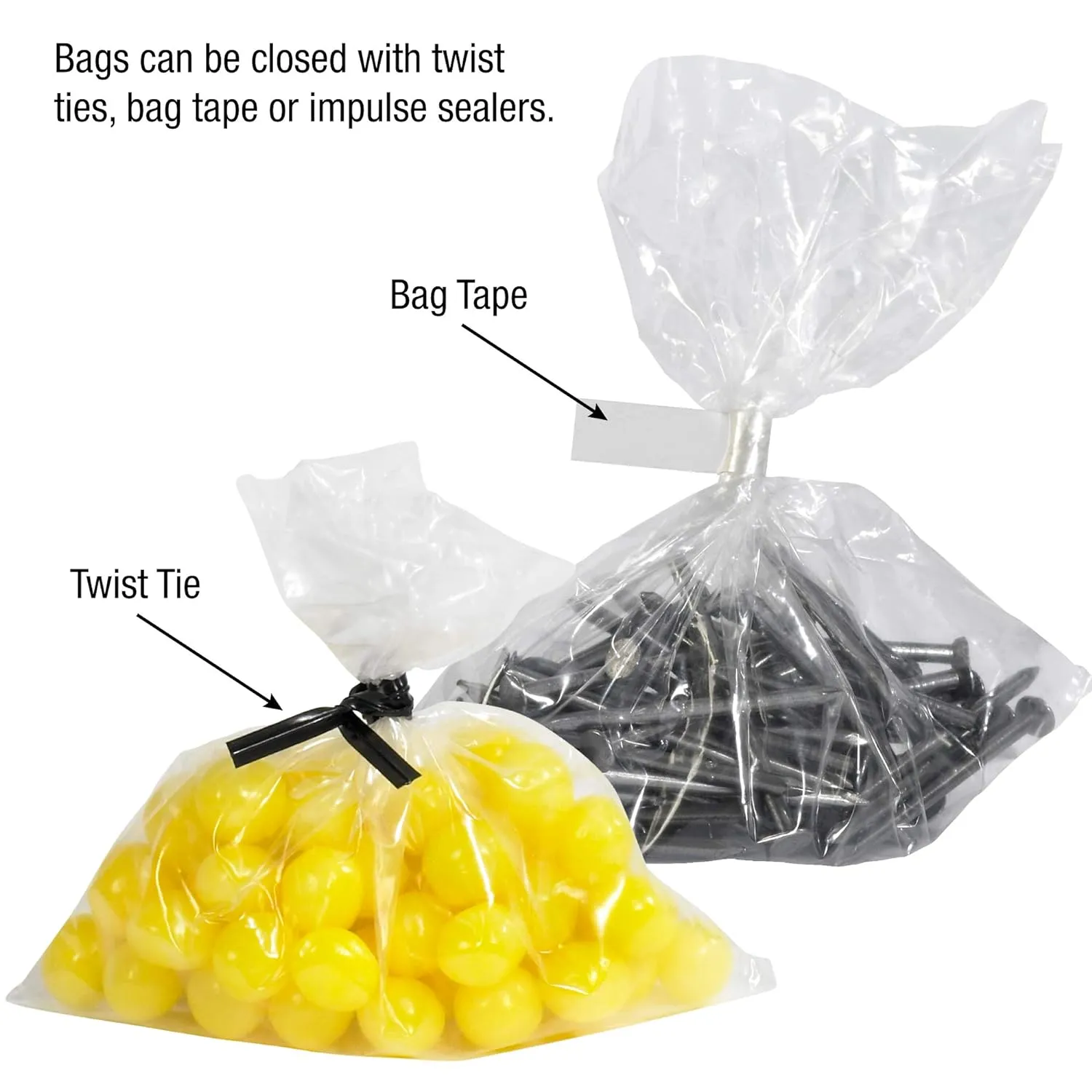 Aviditi Poly Tubing Roll, 8" x 1075', 4 Mil, Clear - for Custom Sized Poly Bags