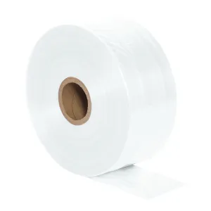 Aviditi Poly Tubing Roll, 8" x 1075', 4 Mil, Clear - for Custom Sized Poly Bags