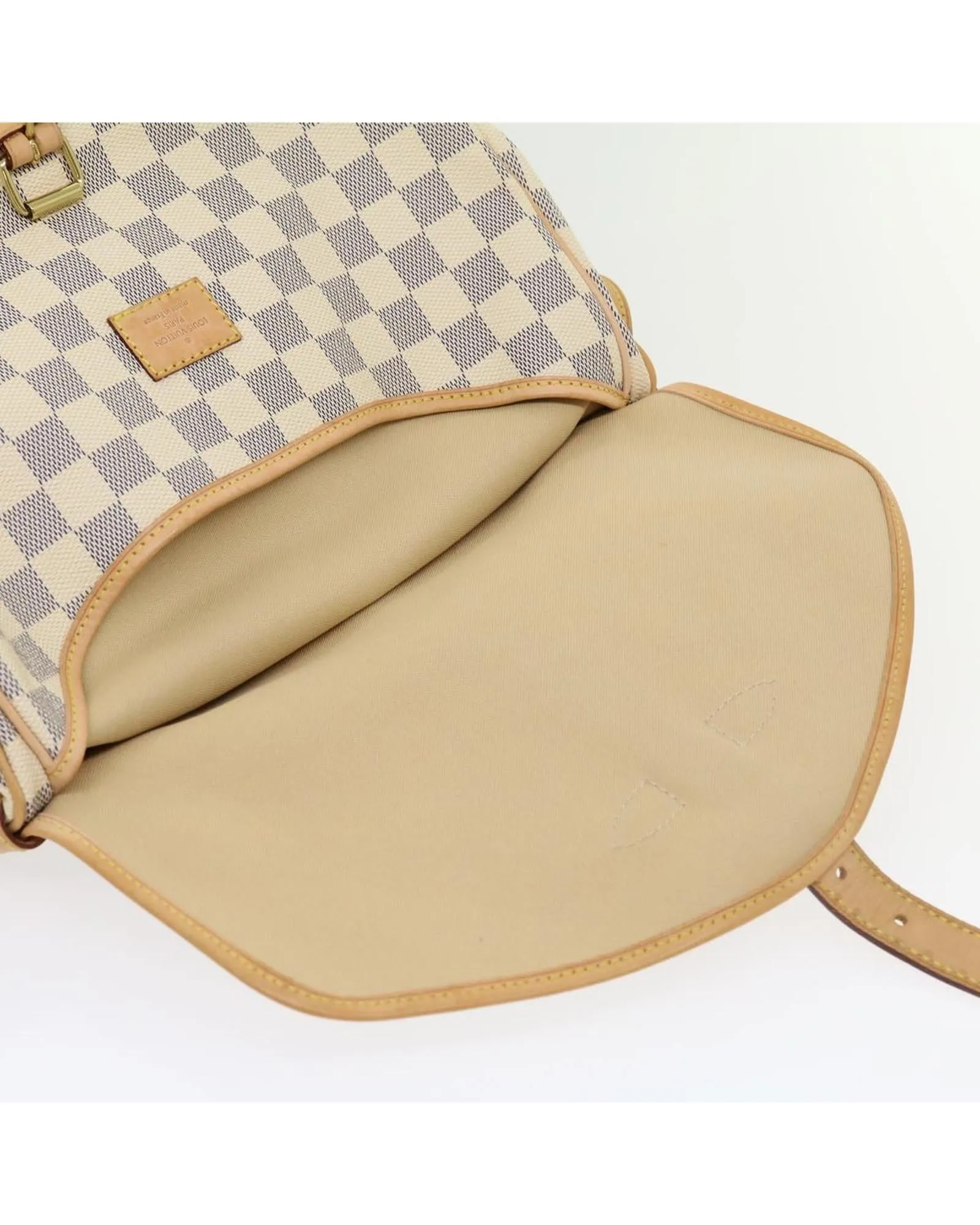 Azur Canvas Crossbody Bag