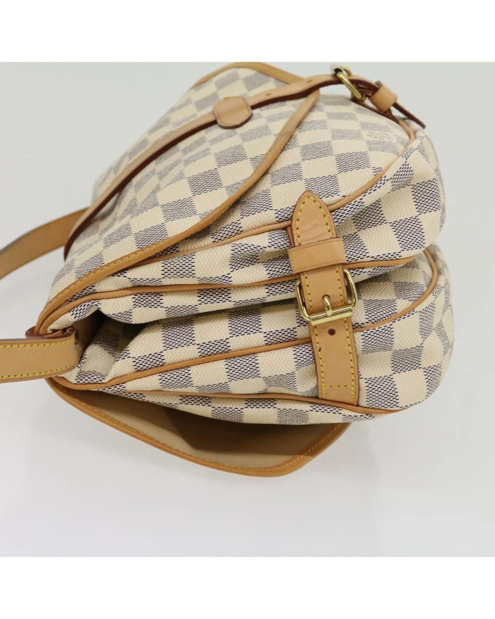 Azur Canvas Crossbody Bag