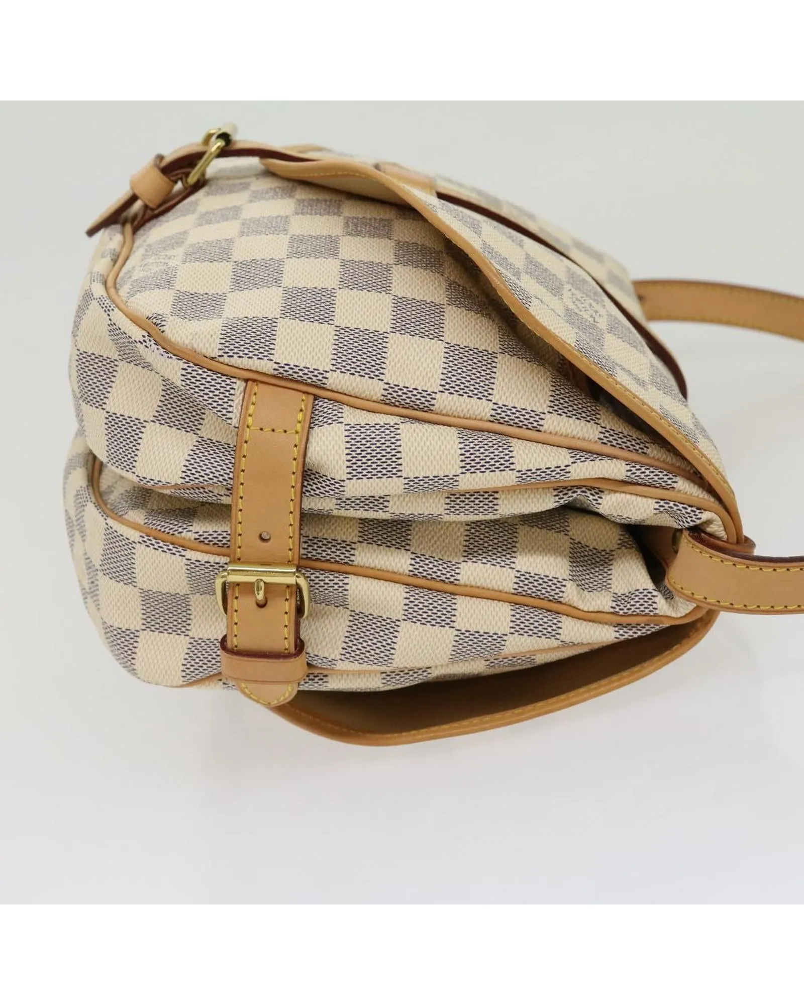 Azur Canvas Crossbody Bag