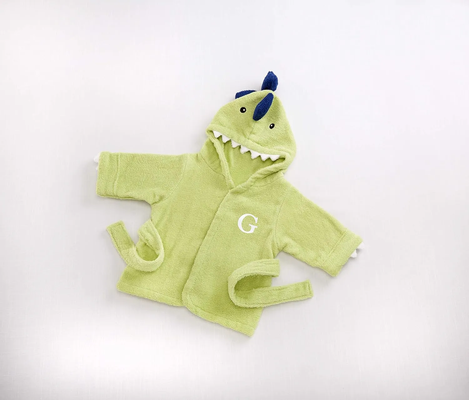 Baby Aspen "Splash-a-Saurus Dinosaur Hooded Towel Robe, 0-9 Months