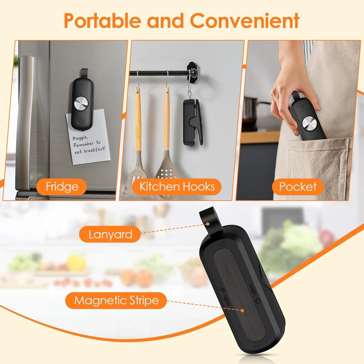 Bag Sealer, 2 in 1 Mini Bag Sealer Heat Seal and Cutter, Portable Chip Bag Sealer Heat Sealer Bag Resealer for Snacks Candies Plastic Bag Food Storage (Batteries Included)