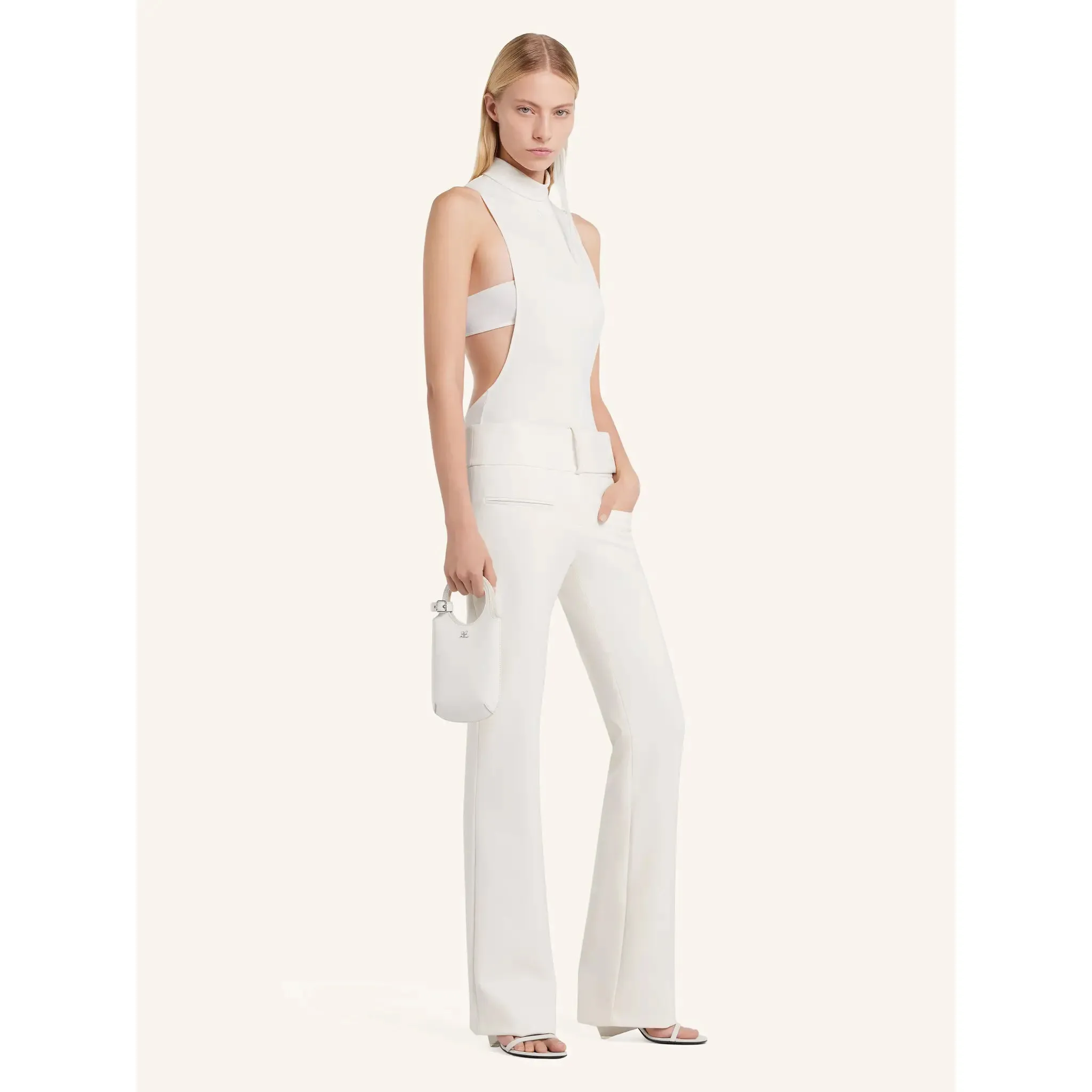 BAG SLIM HOLY / 0011:OFF WHITE