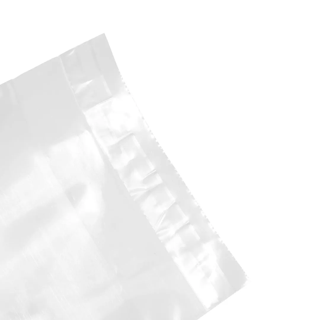 Bag Tek Clear Plastic Lip and Tape Bag - Self Sealing - 6" x 4" - 100 count box