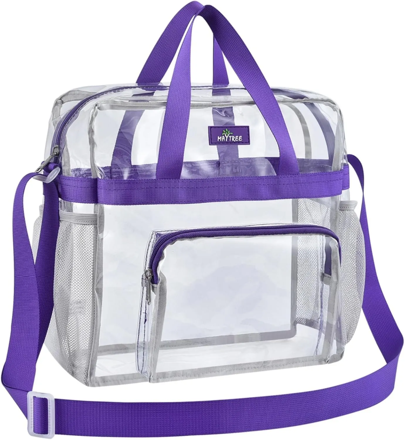 Bagenius Clear Bag Stadium Approved 12×6×12 Clear bag for Stadium Events Sports Concert Festival Work