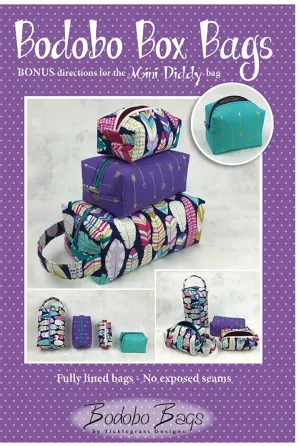 Bodobo Bags Pattern- Box Bags
