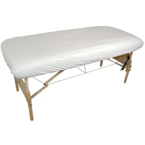 Body Linen Protective Massage Table Cover - Reusable Massage Table Barrier with Wipe Clean Surface. Waterproof PUL Material, Machine Washable. Protects Massage Table, Warmer and Pad