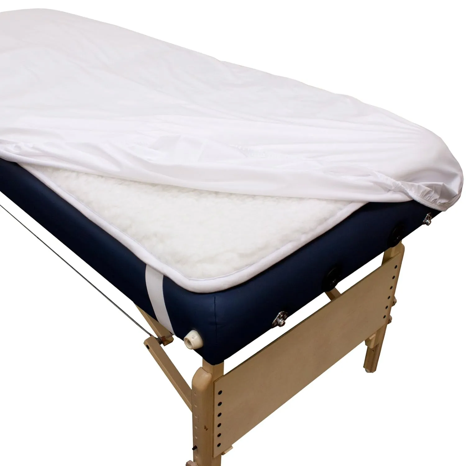 Body Linen Protective Massage Table Cover - Reusable Massage Table Barrier with Wipe Clean Surface. Waterproof PUL Material, Machine Washable. Protects Massage Table, Warmer and Pad