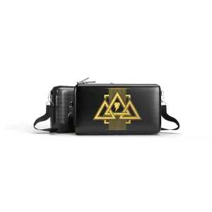 Bolsa Shoulder Bag Black Adam P Horizontal - Pochete Slim Kameleon