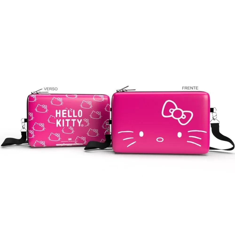 Bolsa Shoulder Bag G - Pochete Slim Kameleon - Hello Kitty