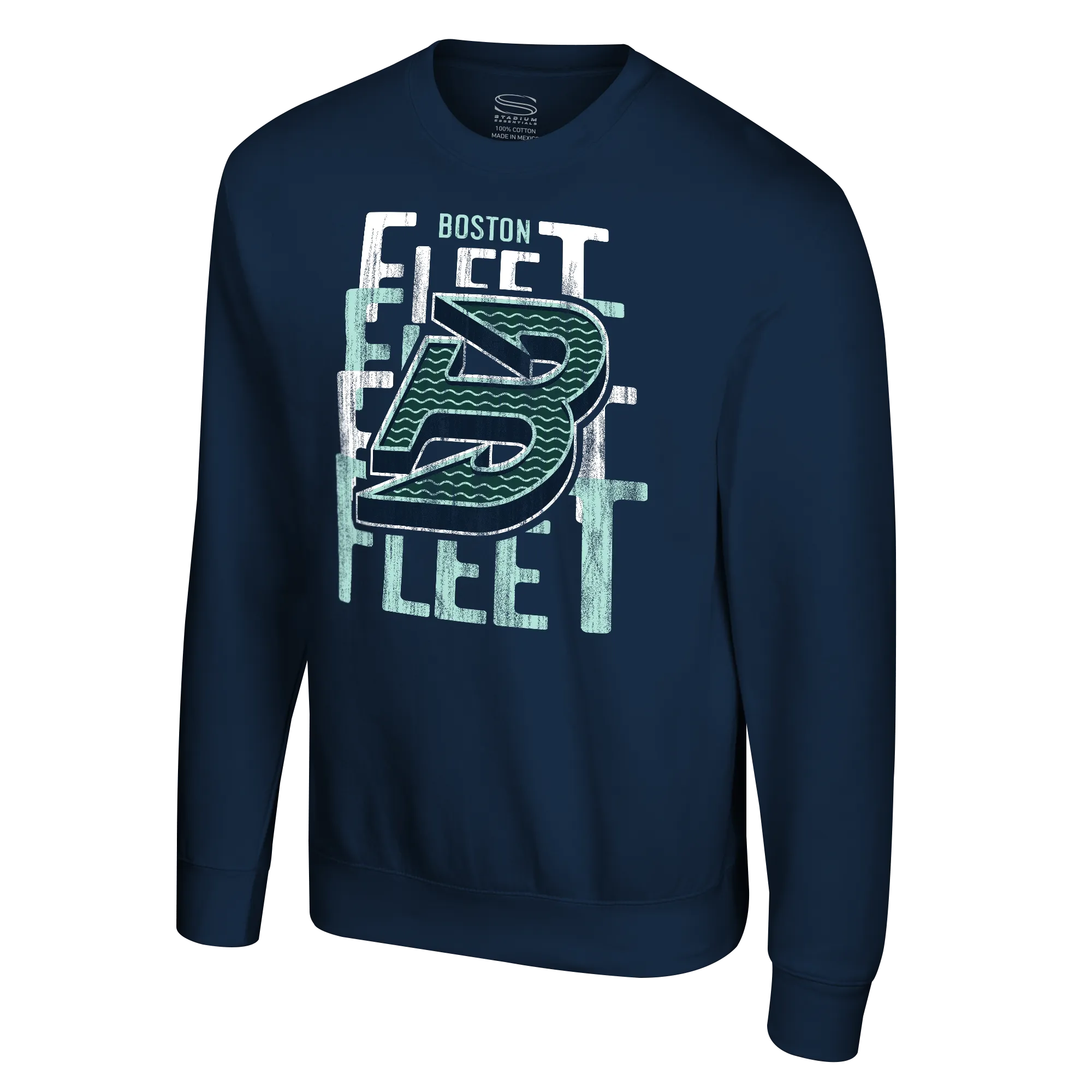 Boston Fleet Adult Stadium Essentials Dedication Fleece Crewneck